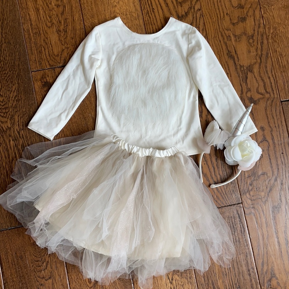 Pottery Barn Kids Unicorn Tutu Halloween Costume